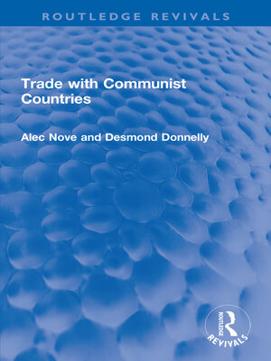 cover image of Trade with Communist Countries